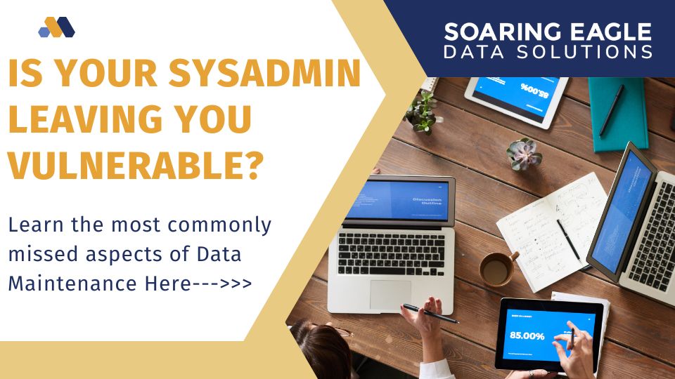 Sysadmins commonly miss important aspects of data management
